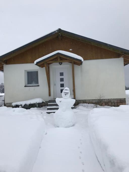 Ferienhaus In Schoenheide Im Schoenen Erzgebirge Buitenkant foto