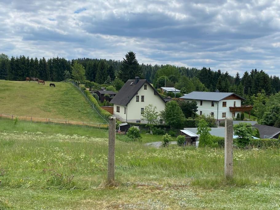 Ferienhaus In Schoenheide Im Schoenen Erzgebirge Buitenkant foto